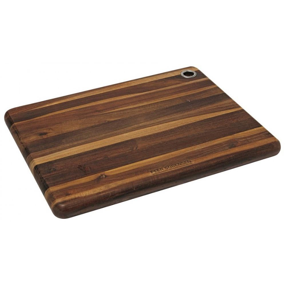 Peer Sorensen acacia wood long grain cutting board, 47.5cm, with a hanging hole