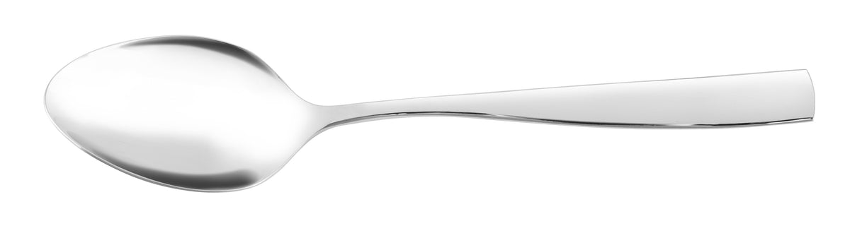 Wilkie Brothers Hartford serving spoon in polished stainless steel
