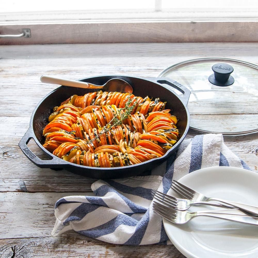 Lodge Chef Collection Pan With Glass Lid