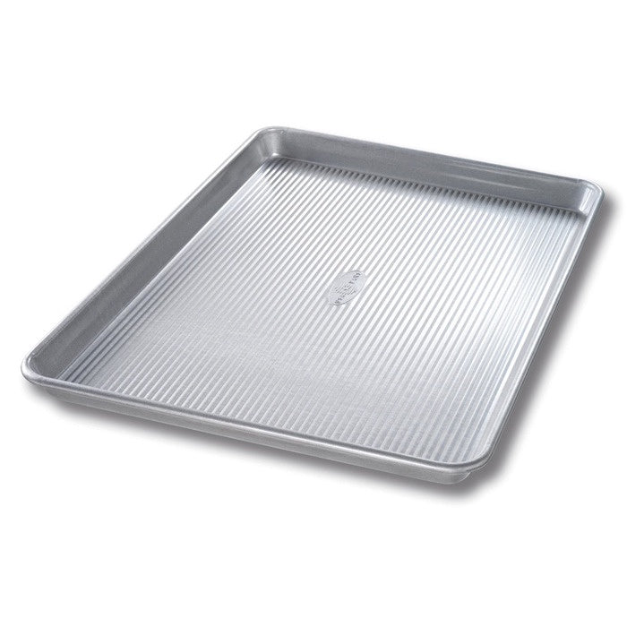 USA Pan half sheet pan in ridged aluminised steel
