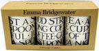 Emma Bridgewater Black Toast round caddy set of three storage tins in their gold gift box