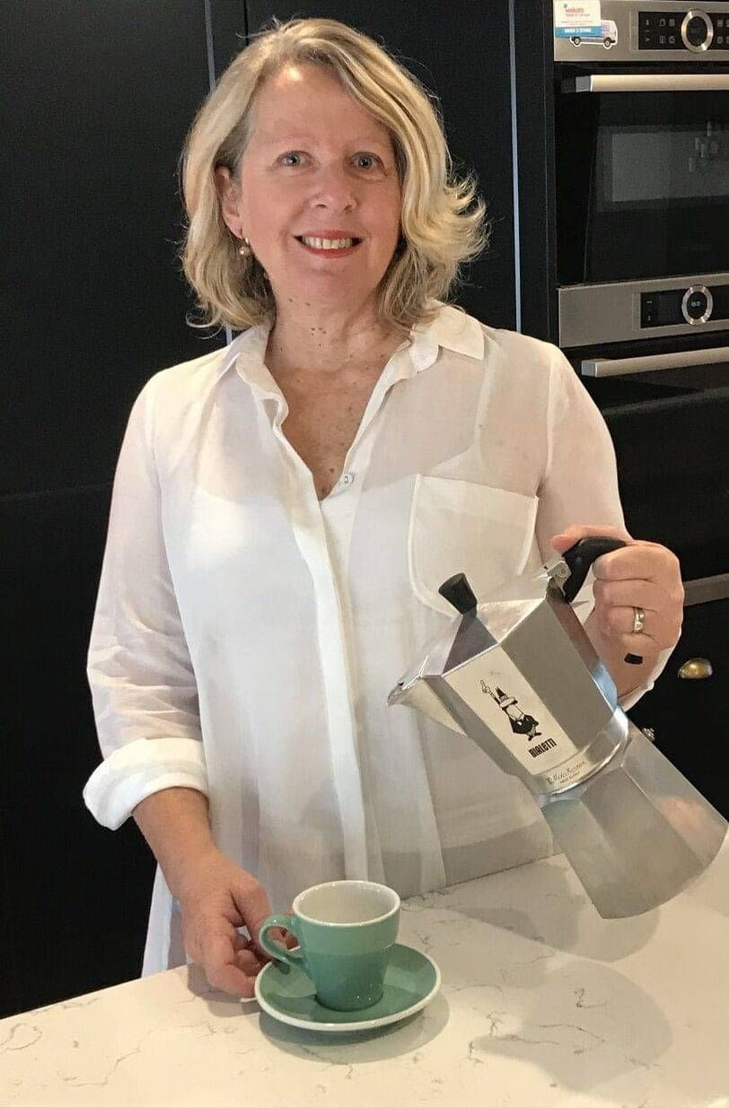 Barb in the Cambridge store