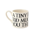Emma Bridgewater Espresso Mug - Black Toast