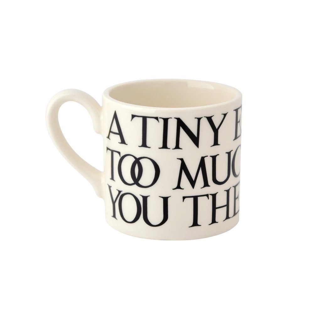 Emma Bridgewater Espresso Mug - Black Toast