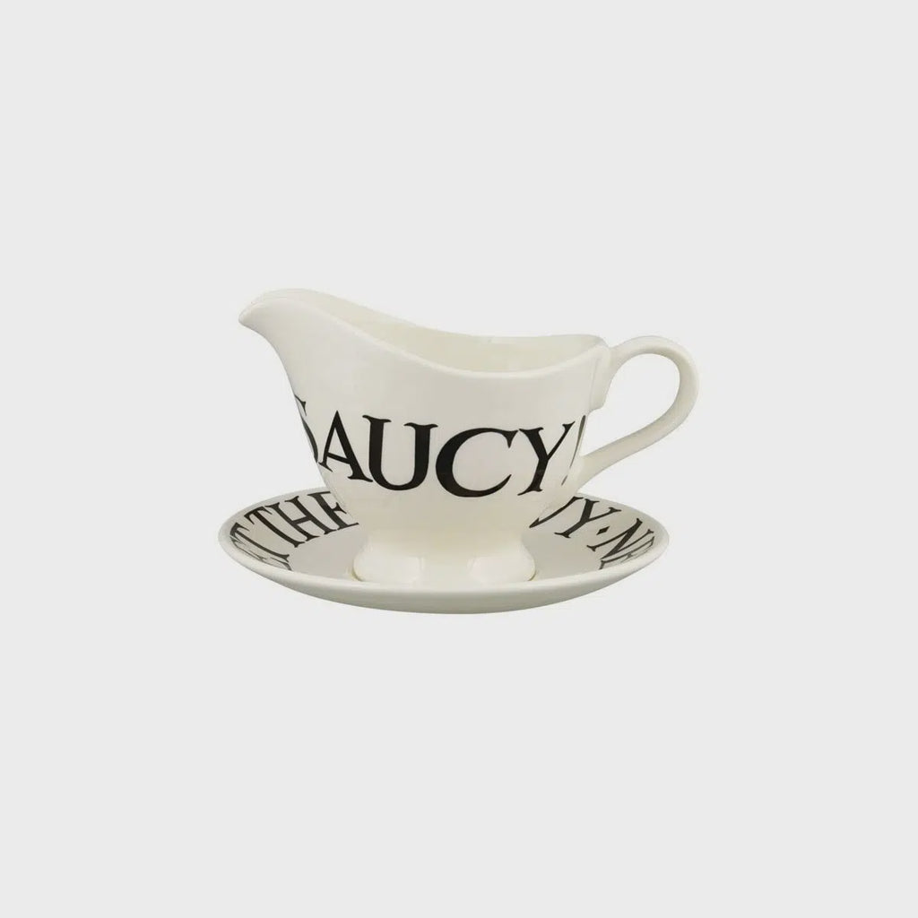 Emma Bridgewater Black Toast Gravy Jug & Stand