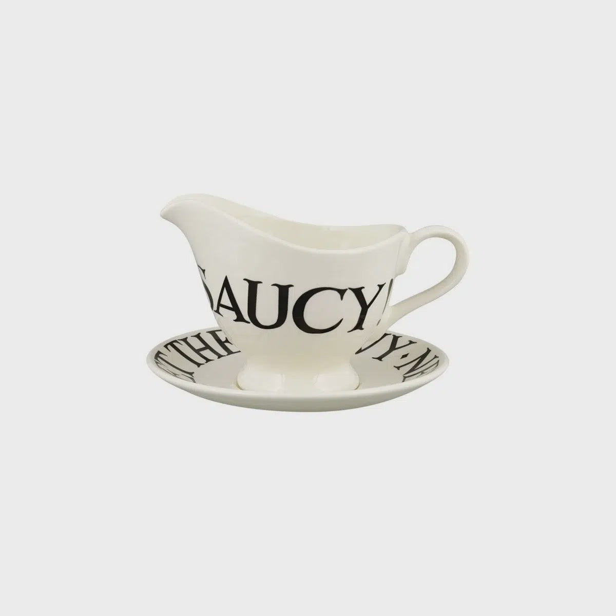 Emma Bridgewater Black Toast Gravy Jug & Stand