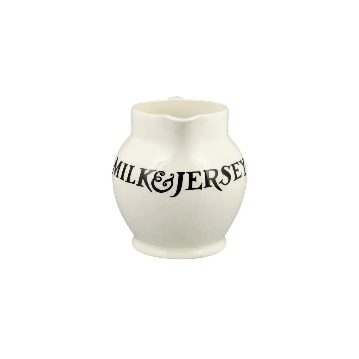 Emma Bridgewater Black Toast Jersey Cream 1/2 Pint Jug