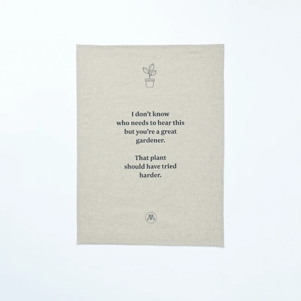 Brown Thumb Tea Towel