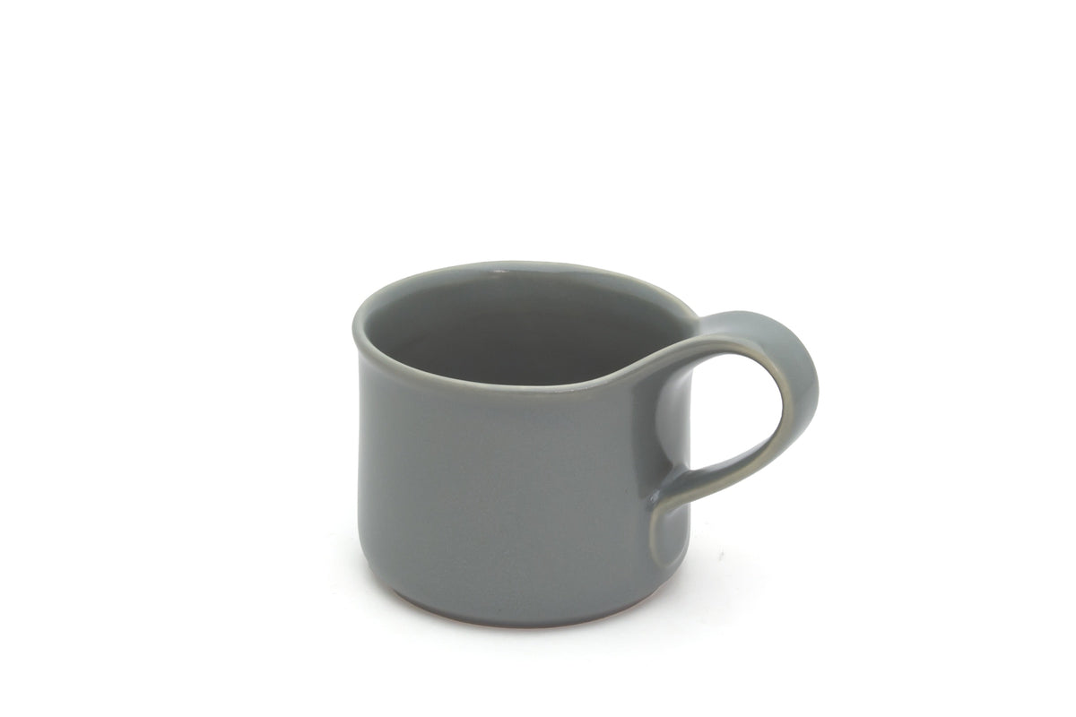 Zero Japan cafe mug, small 200ml, in silky grey blue