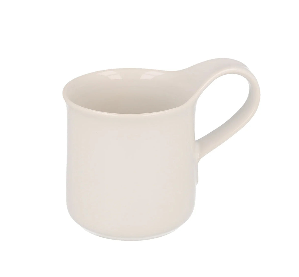 Zero large cafe mug, 300ml, in white