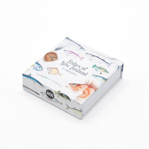 100% NZ Fishes of NZ Set Coasters