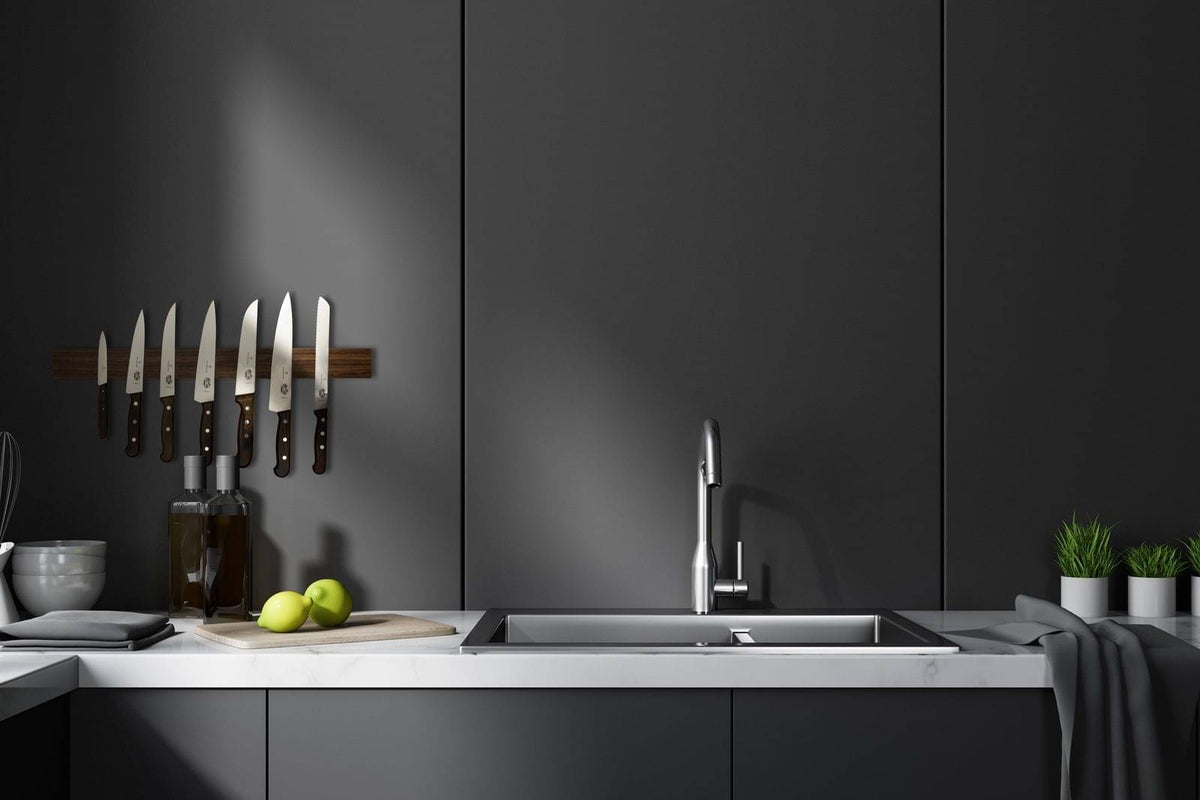 ChefTech Magnetic Knife Rack - Solid Walnut