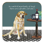 The Little Dog Laughed Coasters