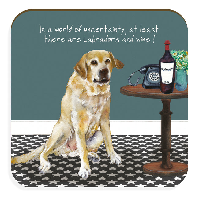 The Little Dog Laughed Coasters