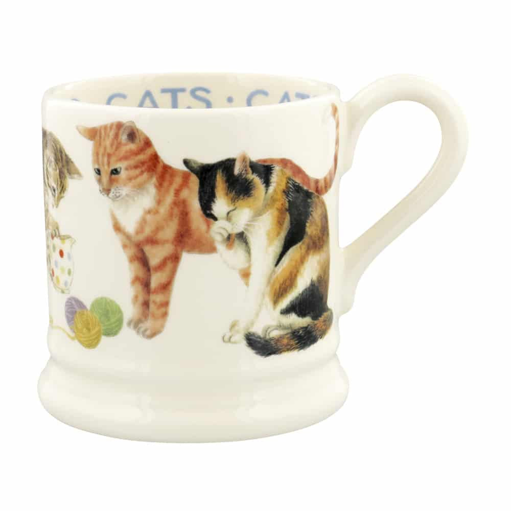 Emma Bridgewater Cats All Over 1/2 Pint Mug