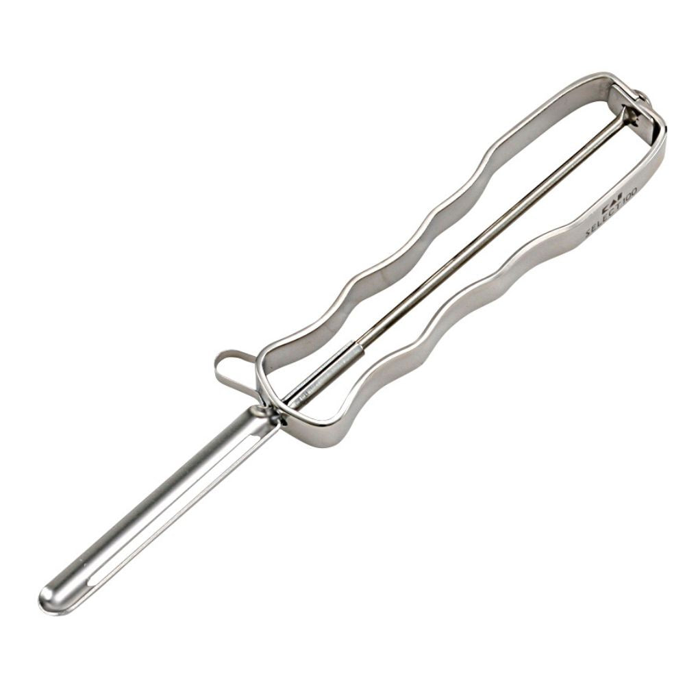 Kai Select 100 stainless steel I peeler with a wire frame handle