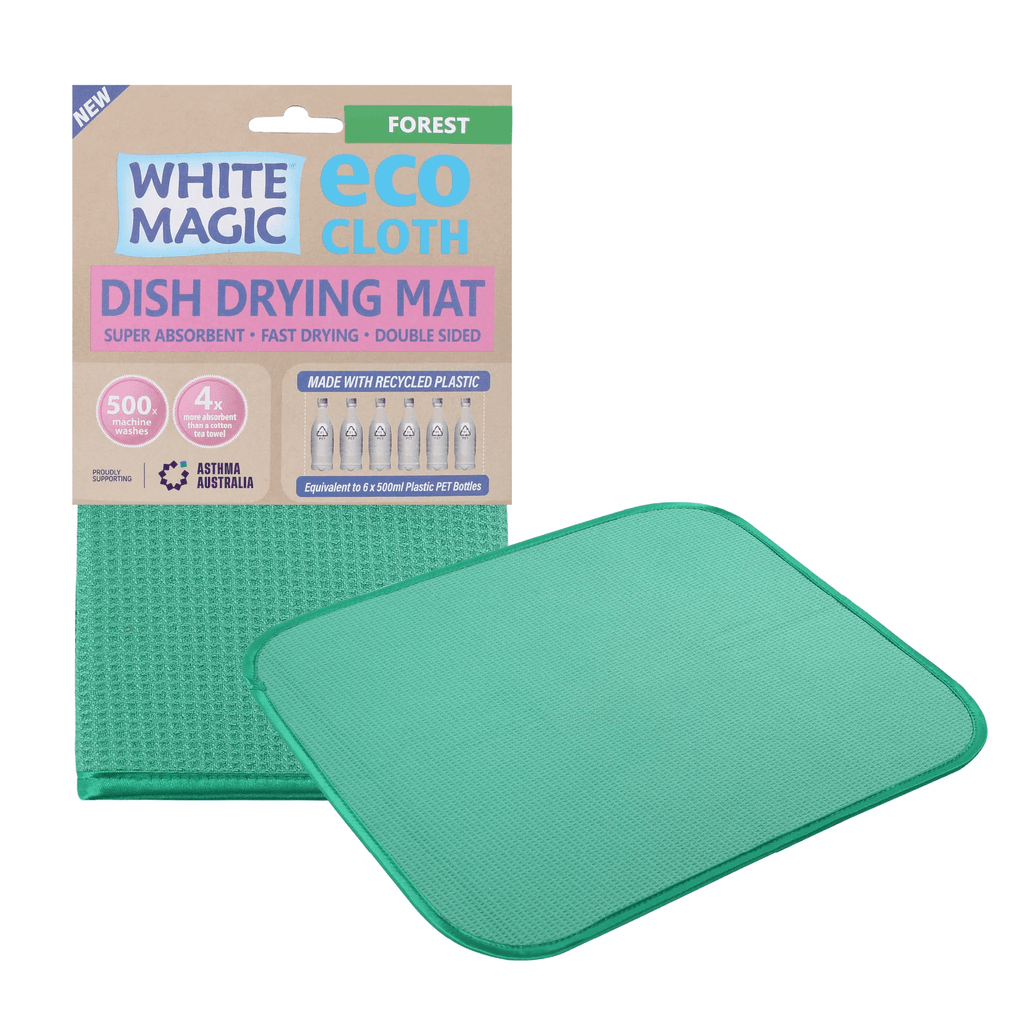 White Magic Eco Cloth Dish Drying Mat