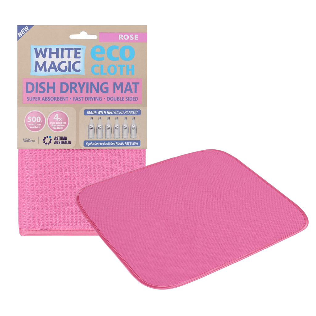 White Magic Eco Cloth Dish Drying Mat