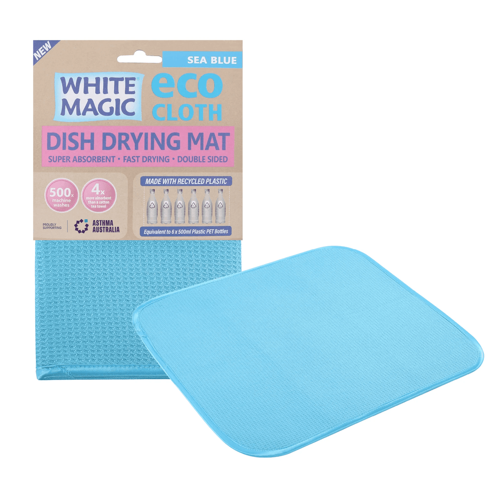 White Magic Eco Cloth Dish Drying Mat