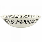 Emma Bridgewater Mizuna Salad Bowl - Black Toast