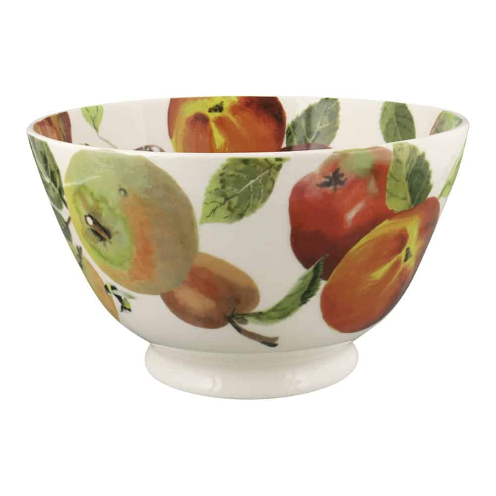Emma Bridgewater Fruits Apples large old bowl with an illustrated apple design