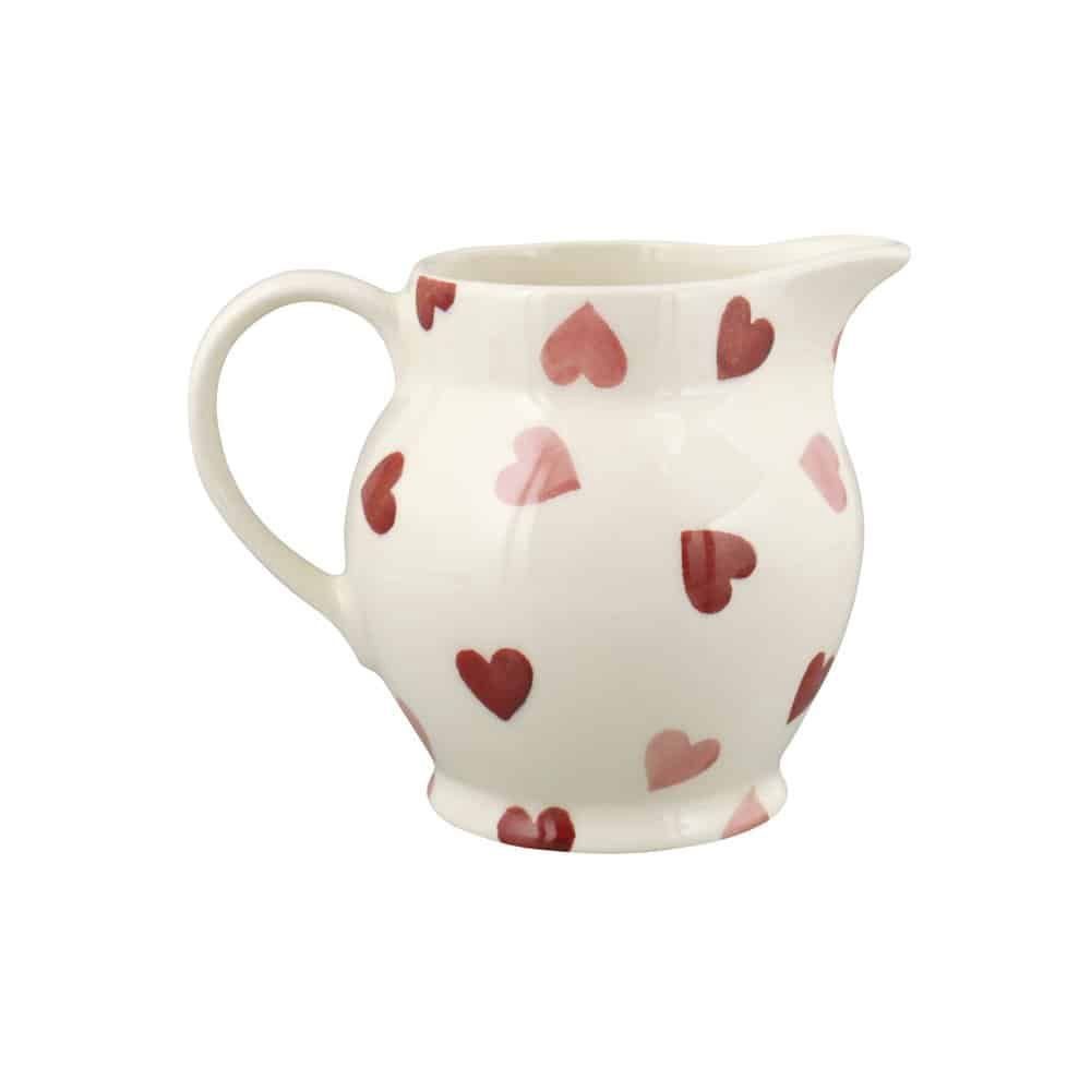 Emma Bridgewater 1/2 Pint Jug - Pink Hearts