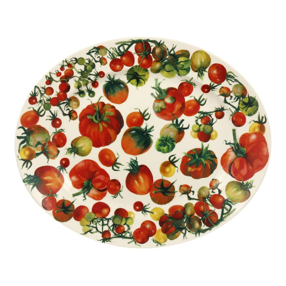 Emma Bridgewater Vegetable Garden - Tomatoes Medium Oval Platter