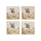 The Humble Hare Coasters - The Farmyard Set 2
