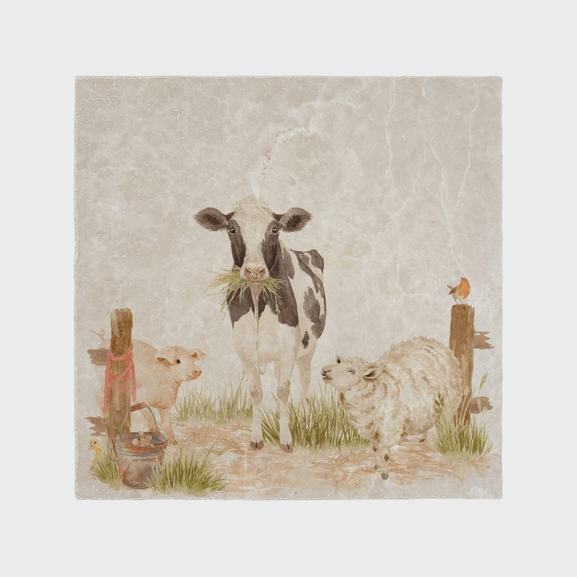 The Humble Hare - The Farmyard Large Platter
