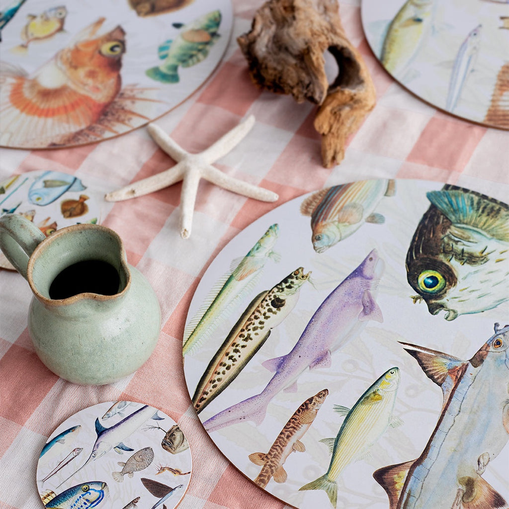 100% NZ Fishes of NZ Placemat Box