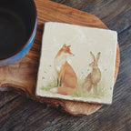 The Humble Hare - The Fox & Hare Coasters Set2