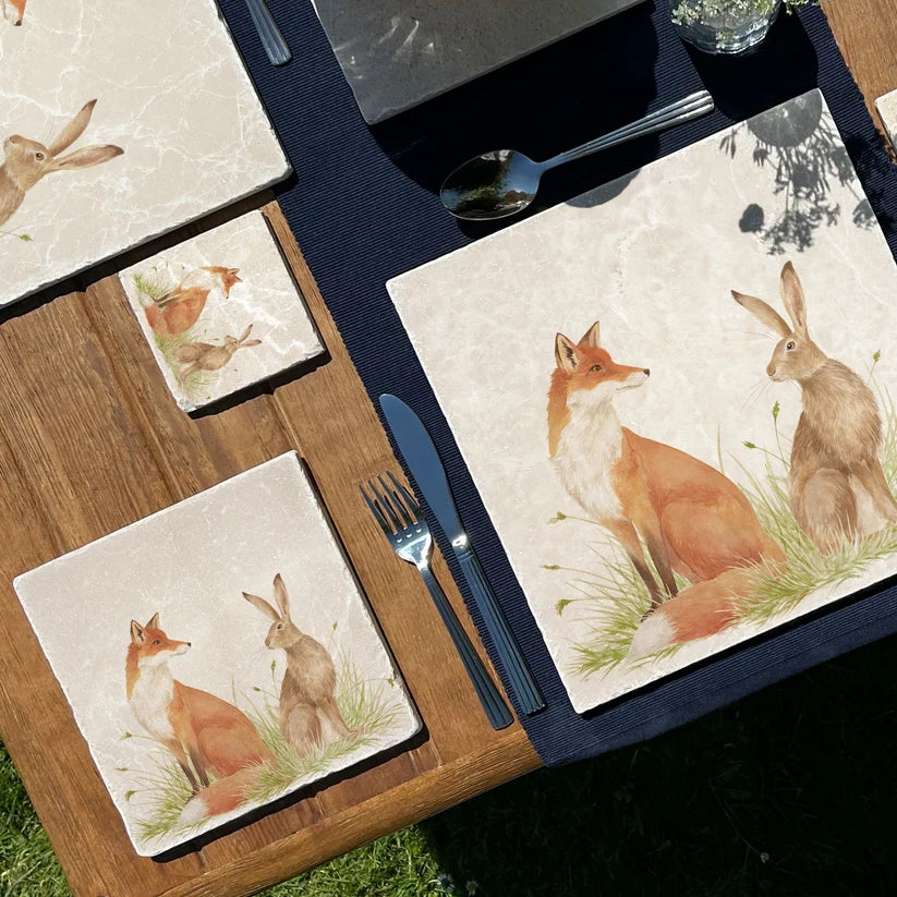 The Humble Hare - The Fox & The Hare Medium Platter