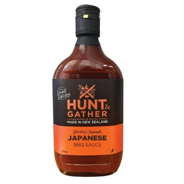 Hunt & Gather BBQ Sauce - Shichimi Togarashi Japanese 375ml