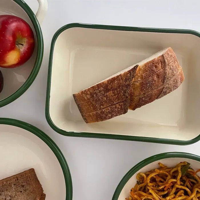 Dishy Enamel Rectangle Baking Dish