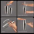 Vacu Vin Tin on Tin Cocktail Shaker