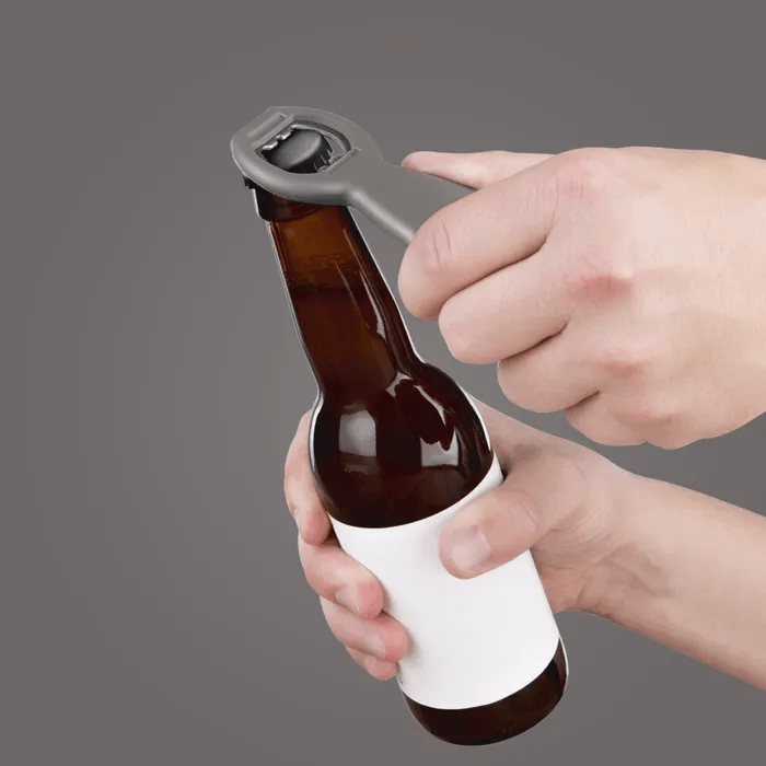 Vacu Vin Grey Bottle Opener