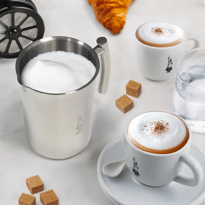 Bialetti Tuttocrema Stainless Steel Induction Milk Frother – 330ml