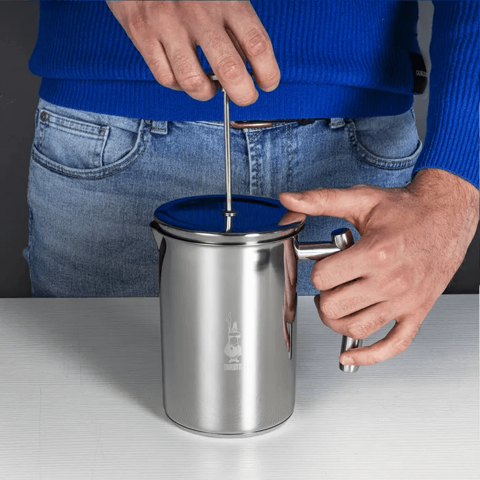 Bialetti Tuttocrema Stainless Steel Induction Milk Frother – 330ml