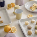 Dishy Enamelware Baking Tray - Butter