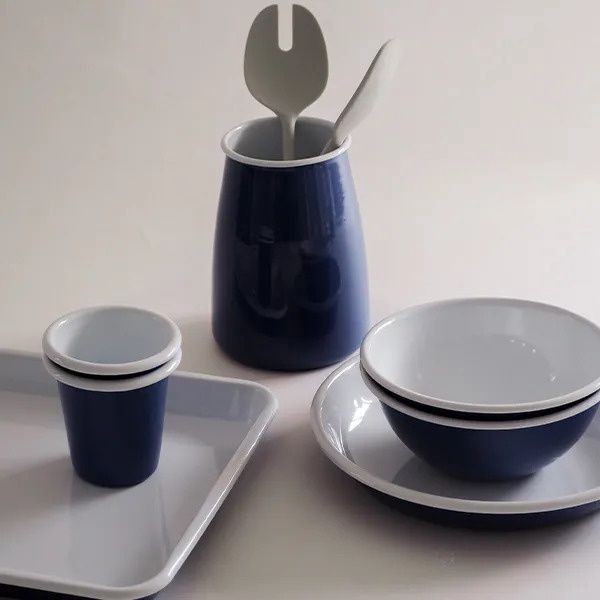 Dishy Enamelware Baking Tray 30cm - Mineral