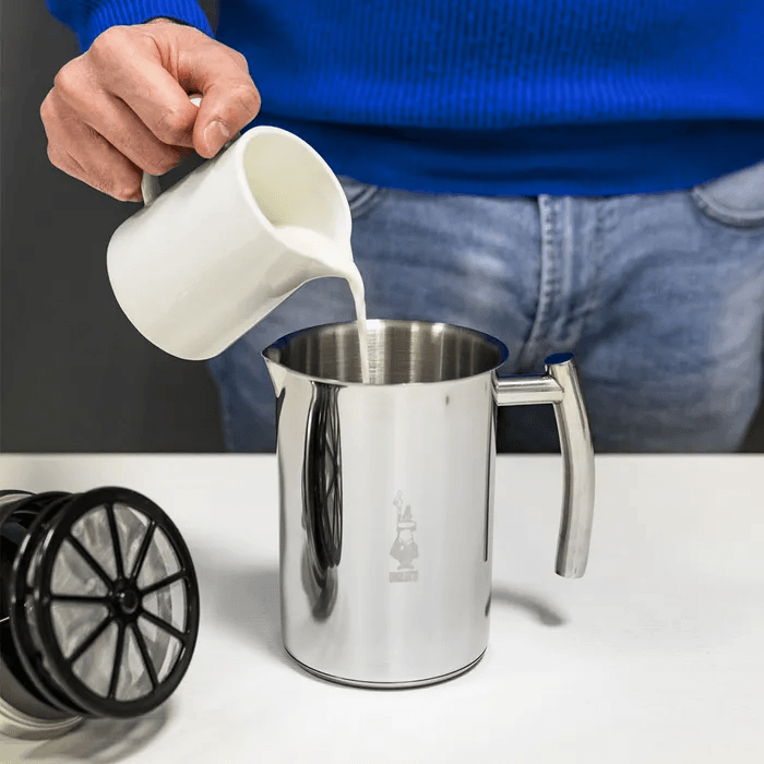 Bialetti Tuttocrema Stainless Steel Induction Milk Frother – 330ml