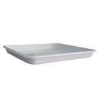 Dishy enamelware baking tray, 30cm, in lilac with a white interior