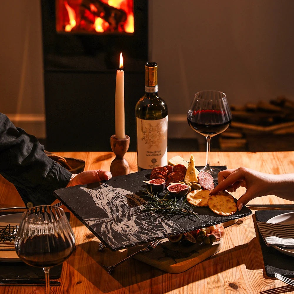 Selbrae House Slate Cheese Board - Horse