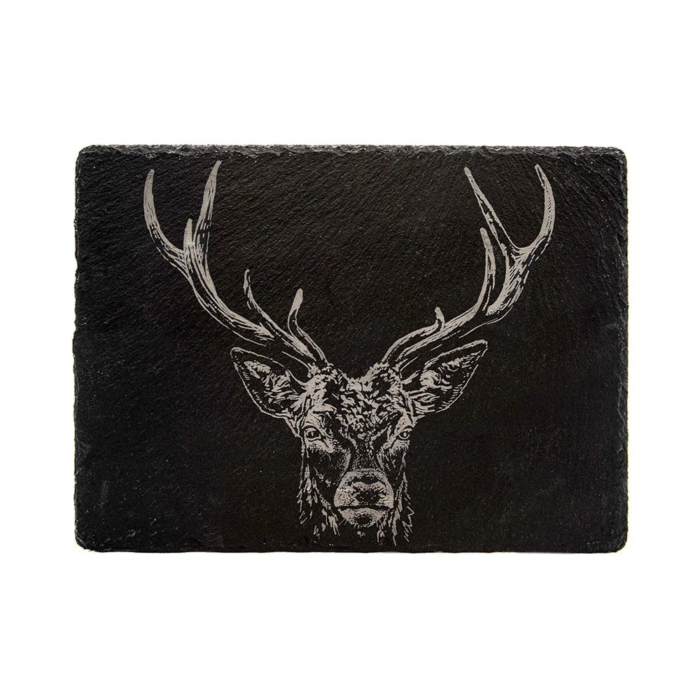 Selbrae House Slate Cheese Board - Stag Prince