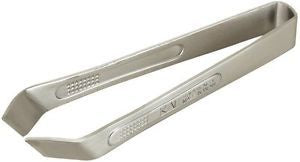 Kai fish bone tweezers, a stainless steel pair with a wide angled tip