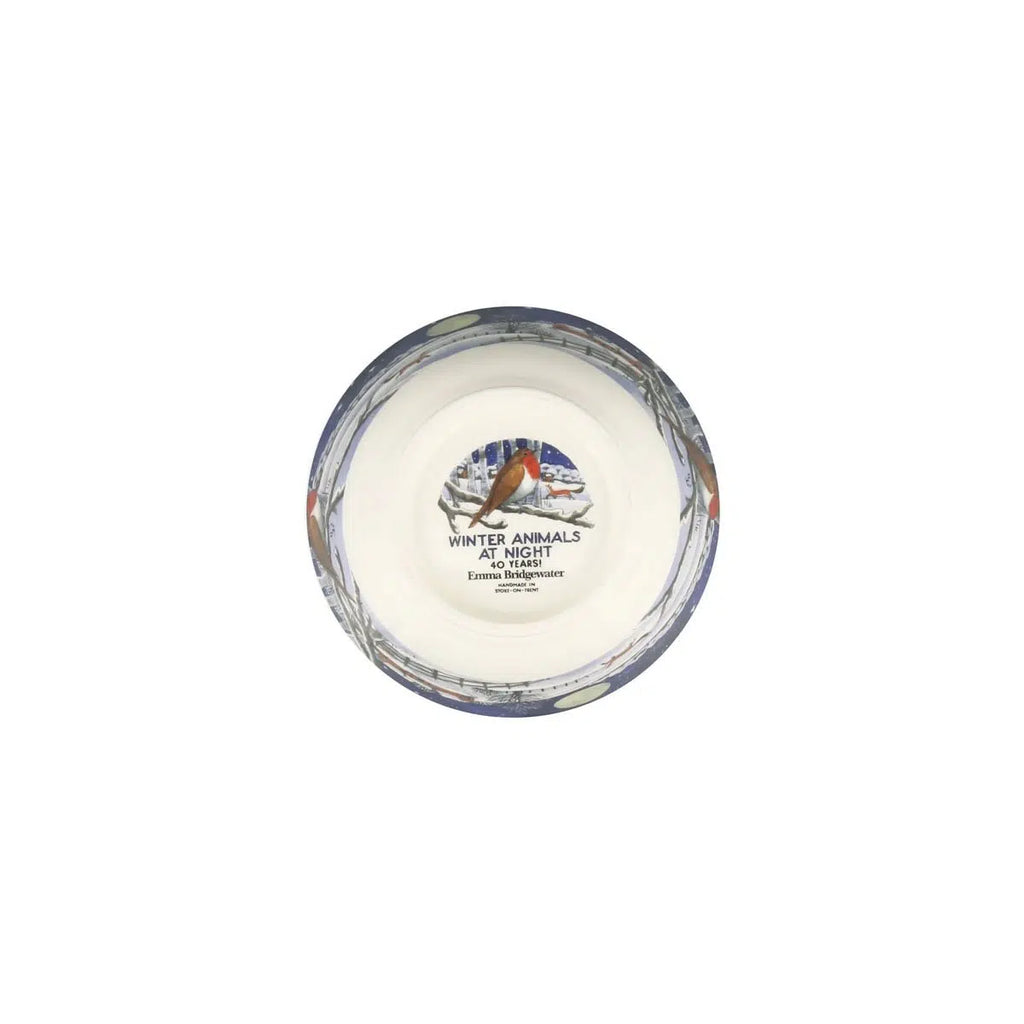 Emma Bridgewater Midnight Robin Small Old Bowl