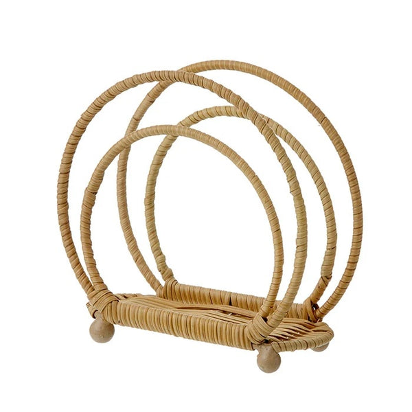 Bungalow Napkin Holder Round - Nature