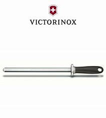 Victorinox 26cm ceramic sharpener with a long rod and a black handle, under the Victorinox logo
