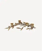 Mistletoe Iron Candleholder