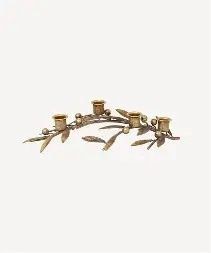 Mistletoe Iron Candleholder